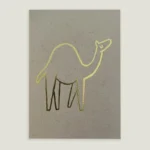 Postcard: Camel Gold on Kraft - 1 PC